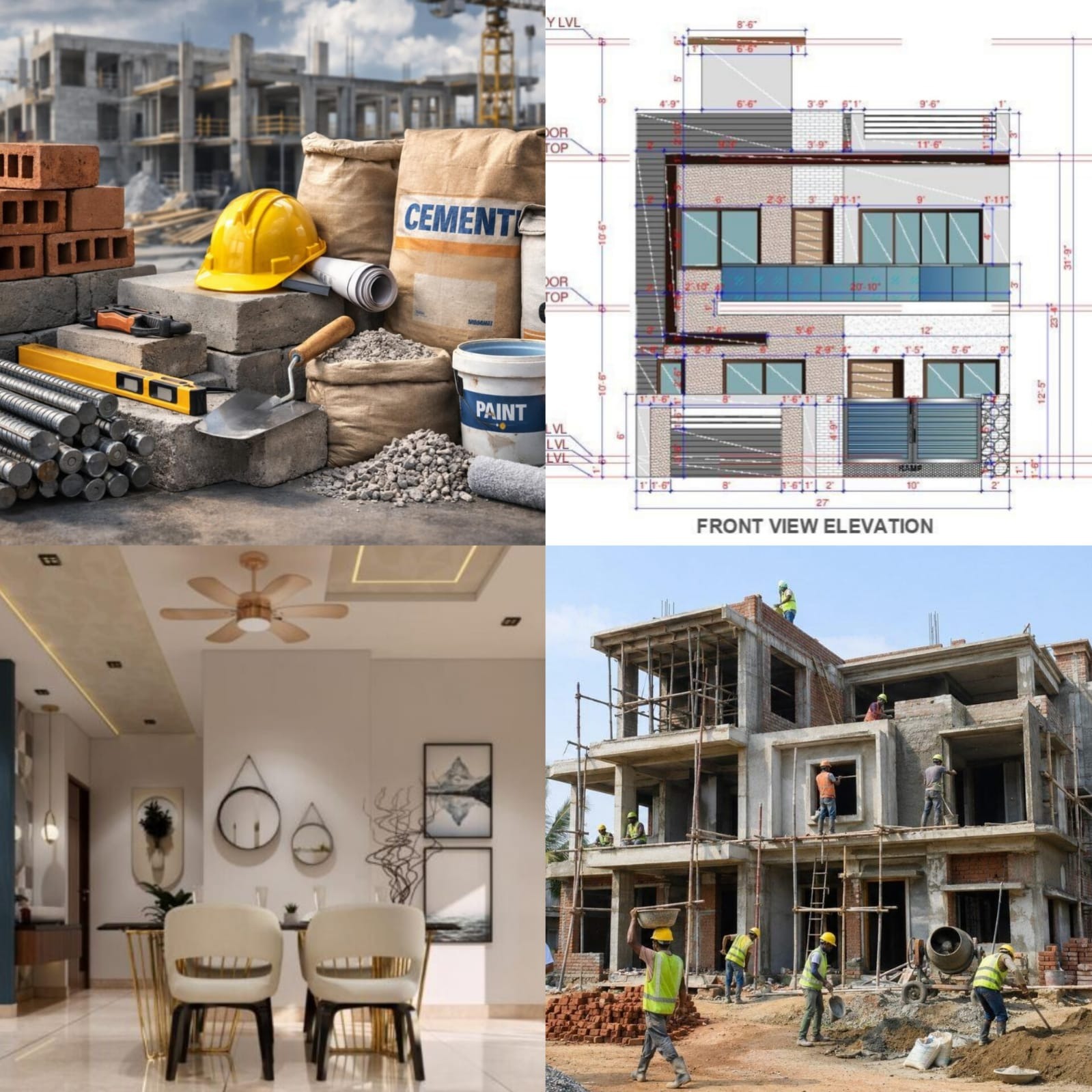 Planning, Material Quality, and Construction Process in Madurai